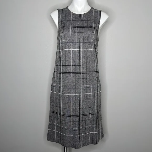 J Jill Ponte grey knit dress S - Picture 1 of 10